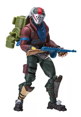 Boneco fortnite figura 4 com acessorios bandolier sunny