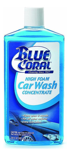 Shampoo Concentrado Limpiador Auto Blue Coral