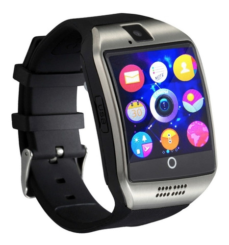 Reloj Smartwatch Q18 Pantalla Curva Celular Camara Bluetooth