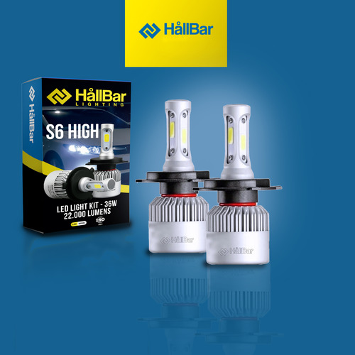 Kit Cree Led Hallbar S6 H7 H4 H1 H11 44000 Lm Csp2 Con Coole