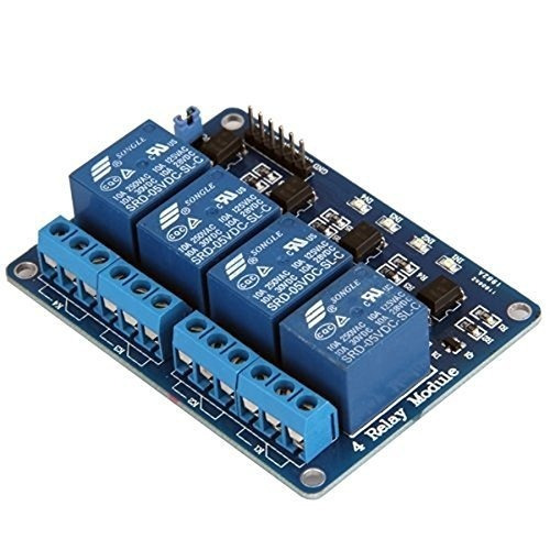 Relé 4 Canais Pic Srd-05vdc