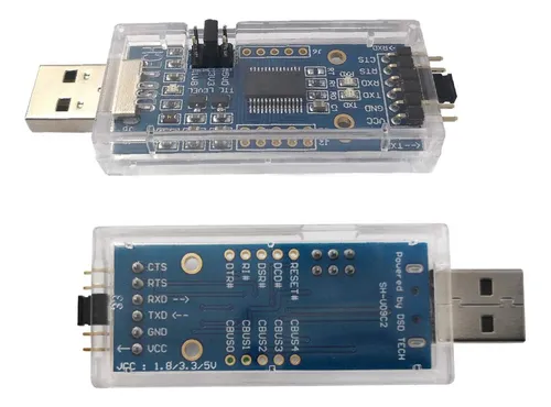 Dsd Tech Sh-u09c2 Adaptador Usb A Ttl Integrado Ftdi Ft232rl