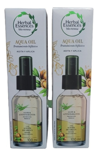 Pack De 2,  Aceite De Argan Para El Cuidado De Tu Cabello 