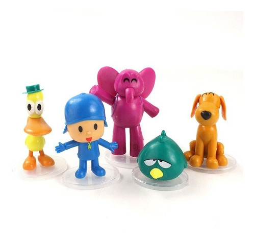 Figuras De Pocoyo (set 5 Piezas) 