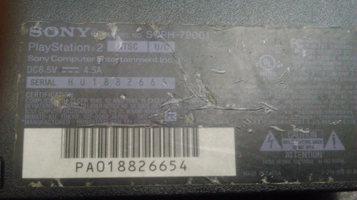 Play Station 2 No Enciende Modelo Sgph-79001 Solo Maquina