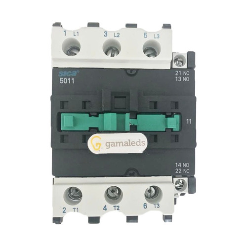 Contactor Tripolar 50a 1na+nc 220/24v Sica 5011 C