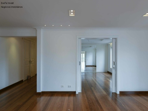 Imagem 10 de 30 de Apartamento Alto Padrão, , Com 385,00m2 Úteis, Garagens: 6, Suítes: 4 Cozinhas: 2 Quarto De Empregada: 2 Lavanderia, Copa, Sala De Almoço, Sala De Jantar, Sala De Lareira, Lavabo, - Ap00191 - 681507
