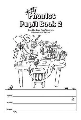 Jolly Phonics 2   Sb  Black And White Ed  