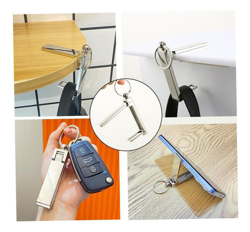 Gancho Para Bolso Soporte Para Mesa O Computadora 2 En 1