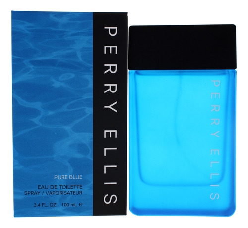Perfume Perry Ellis Pure Blue Para Hombre Edt Spray 100 Ml