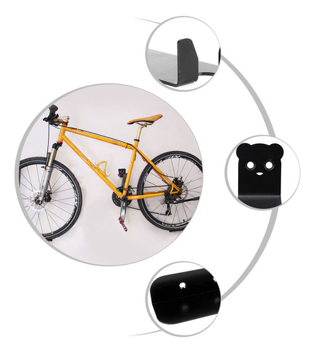2 Prácticos Juegos De Portabicicletas Para Montaje En Pared