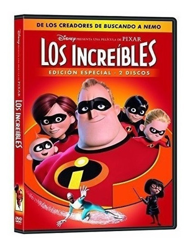 Dvd Los Increibles ( The Incredibles) Ed. De 2 Discos (2003)