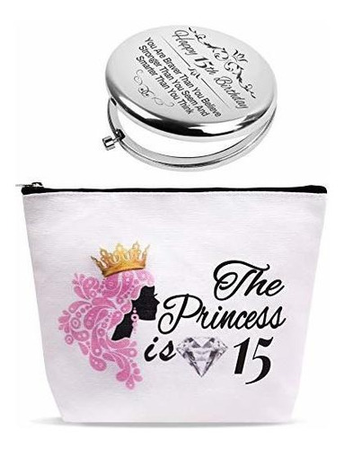 Cosmetiquera - 15th Birthday Gifts For Teen Girls, 15 Year O