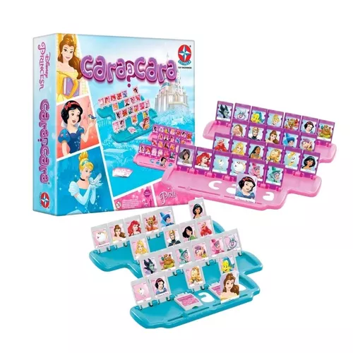 Jogo Cara A Cara Princesas Quem E Voce Meninas Adivinha Barbie