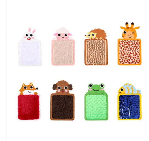 8x Panel Sensorial Educativo Juguetes Sensoriales Bebes