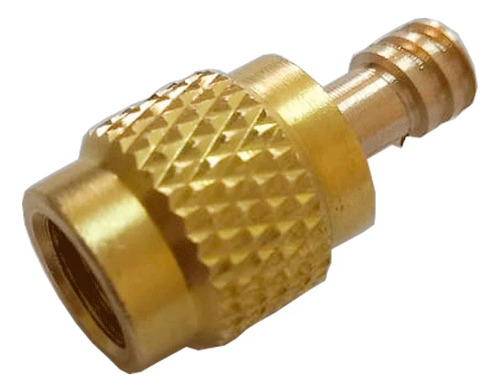 Adaptador De Bronce Para Jeringa K11 X 1/4 Flare Hembra