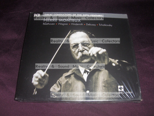 Pierre Monteux Great Conductors Of The Century 2 Cd Set