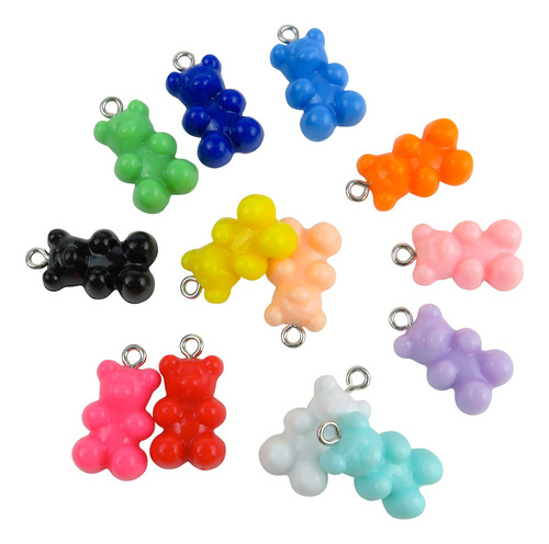 Ositos Yummy Colores Surtidos Bijou Llaveros Pulseras X20u