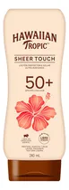 Comprar Protector Solar Hawaiian Tropic Sheer Touch 50+FPS 240 ml