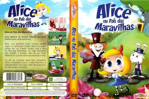 Alice No Pais Das Maravilhas Dvd Original Lacrado | MercadoLivre