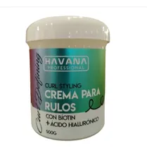 Comprar Crema Para Rulos Con Biotin Y  Ácido Hialuronico Havana