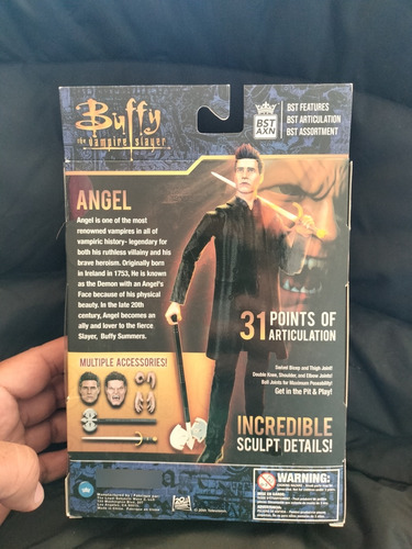 Figura De Acción Angel Bst Axn Buffy La Caza Vampiros (Usado)