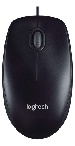 Mouse Optico Hd Usb 1000 Dpi Plug & Play M90 Logitech 