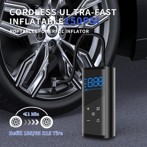 Compresor De Aire Portátil Para Inflar Neumáticos, Inflador