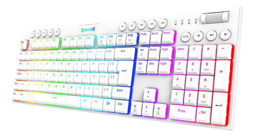 Teclado Mecânico Redragon Horus, Rgb, Switch Brown, Abnt2, B