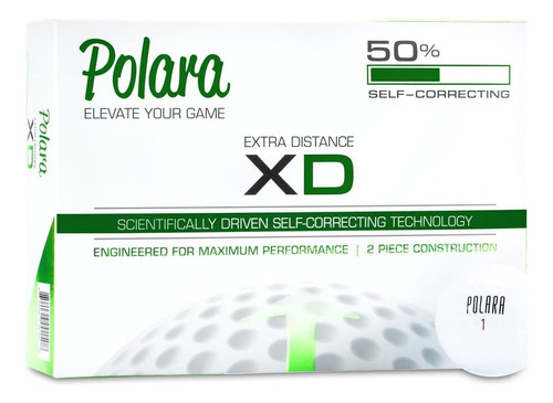 Pelotas Bolas De Golf Polara Para Golfistas Recreativos Blan