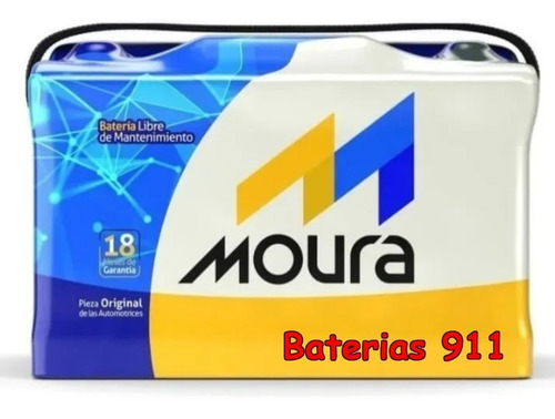Bateria Moura M22rd 12x85 Hilux Koleos Rav4 Tucson Tiggo