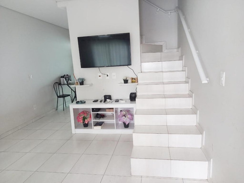 Imagem 11 de 28 de Sobrado Geminado No Nova Brasília Com 2 Quartos Para Venda, 80 M² - Kr197