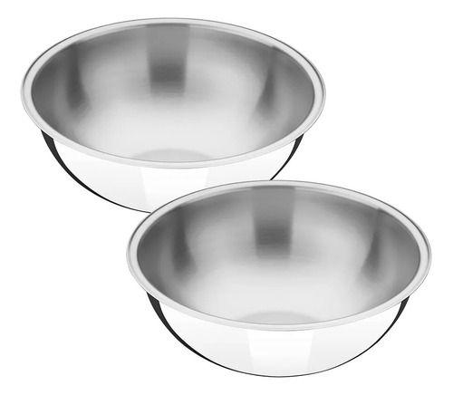 Conjunto 2 Bowls Tigela Aço Inox 36cm Tramontina