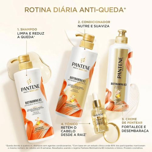 Shampoo Pantene Pro-v Biotinamina B3 Antiqueda 510ml