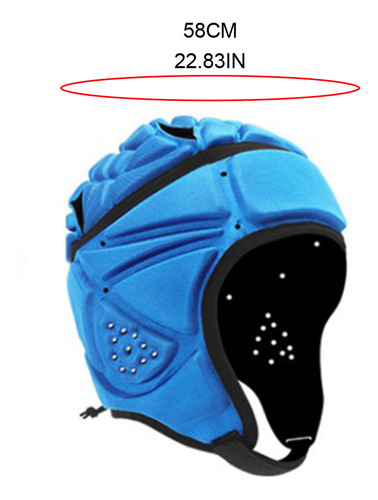 Casco (bk) | Gorra De Fútbol Con Protector De Cabeza Que Red