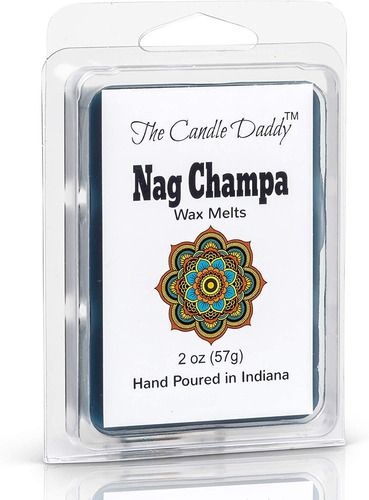 The Candle Daddy Nag Champa - Cubo De Cera Aromática Para De