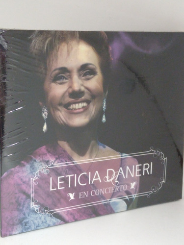 Leticia Daneri En Concierto Cd X2 Y Dvd Nuevo 