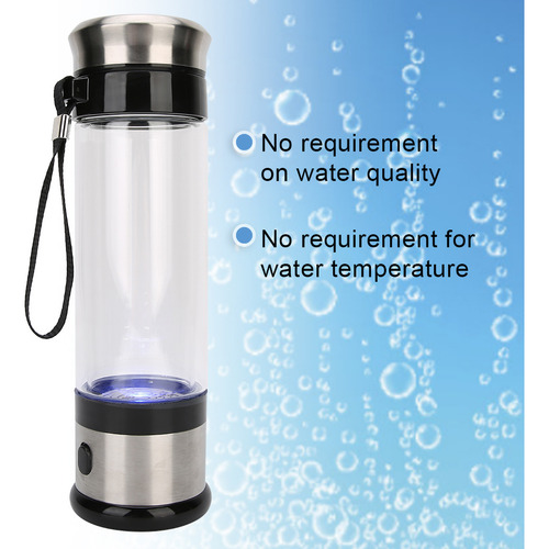 Hydrogen Rich Water Bottle Portable Hydrogen Generator Cup