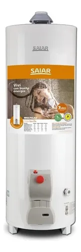 comprar Termotanque Saiar Multi Gas 80 Litros Pie Blanco Tpg080 Gas