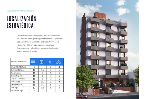 Terreno En Venta En Tigre Centro, Opción Con Proyecto Aprobado