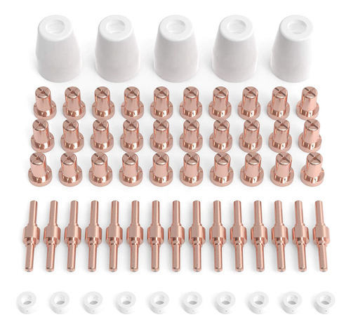 60 Piezas De Consumibles De Corte Por Plasma Para Cut40 50 F