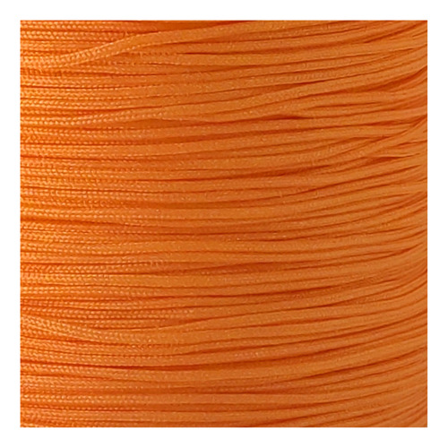 Pulsera San Benito Medalla Colgante Plata 925 Tejido Naranja 0 Mm