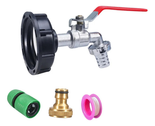 Cx Accesorios Del Adaptador Ibc Tote For Ibc Tote Brass
