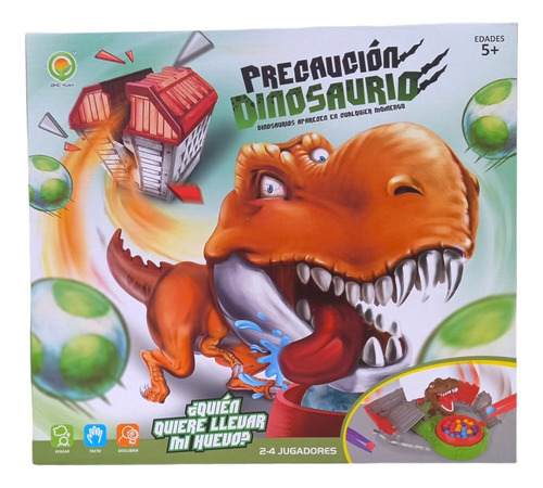 Juego De Mesa Alerta Dino Precaución Dinosaurios