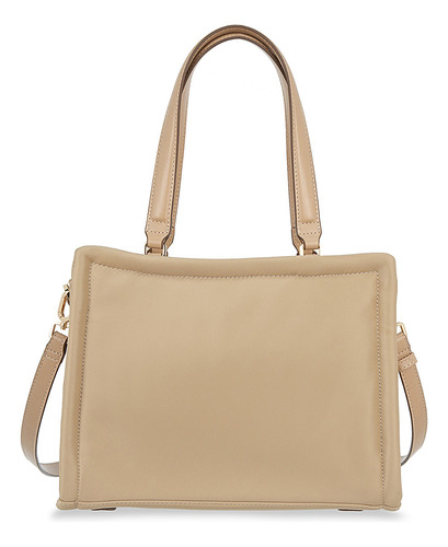 Bolsa Satchel Cloe Llaldemi Grande Color Marrón claro