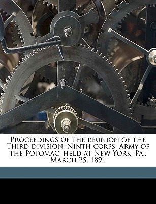 Libro Proceedings Of The Reunion Of The Third Division, N...