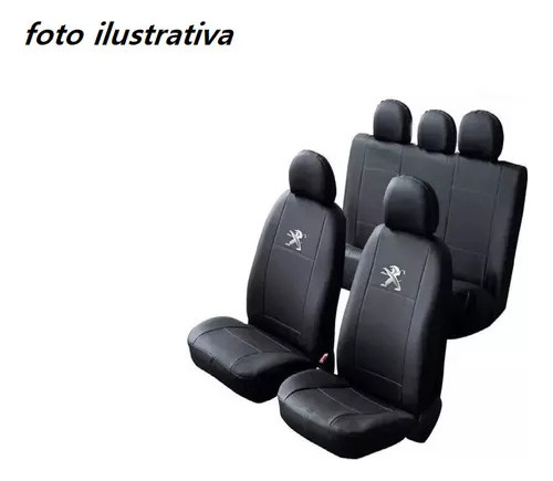 Juego Cubreasientos Cuero Ecologico Peugeot Universal 