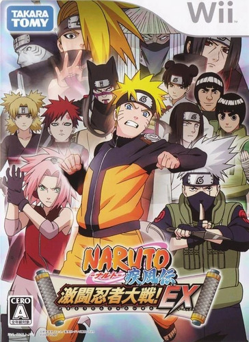 Naruto Juegos Saga Completa Wii
