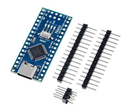 Arduino Nano V3 Tipo-c Ch340 328p-au 5v Conector Usb Tipoc