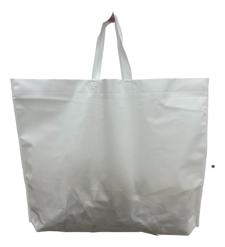 10 Bolsas De Friselina 45x40x10 - Medianas - Ecológicas Blanco
